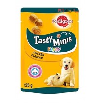 Pedigree Puppy Treats Tasty Minis Chicken Chunks 125 Gm